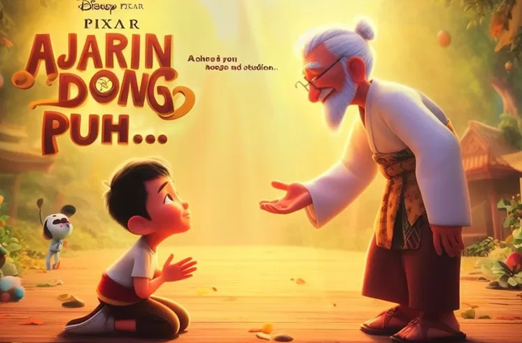 cara membuat gambar disney pixar ai bing image creator