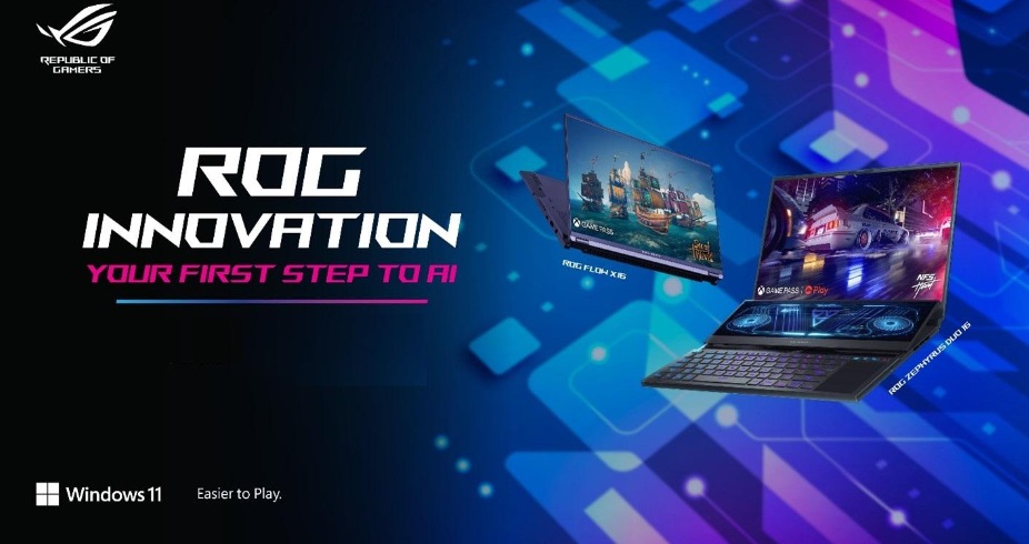 laptop ROG untuk penggunaan AI