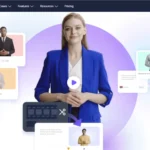 membuat video berita dengan Higen AI